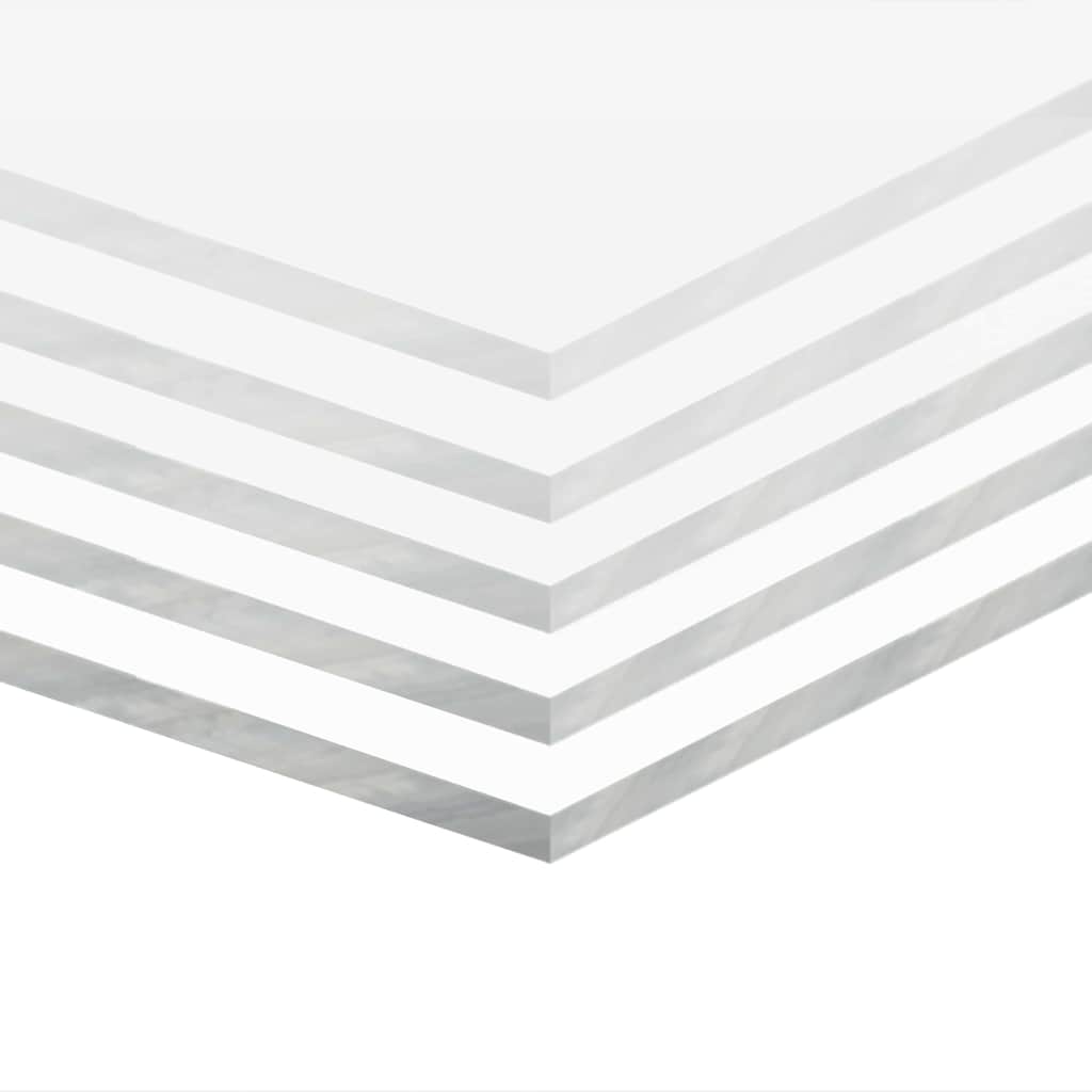 Akrylglas Skivor Transparent 40 x 60 cm Akryl