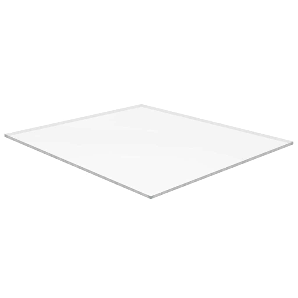 Akrylglas Skivor Transparent 40 x 60 cm Akryl