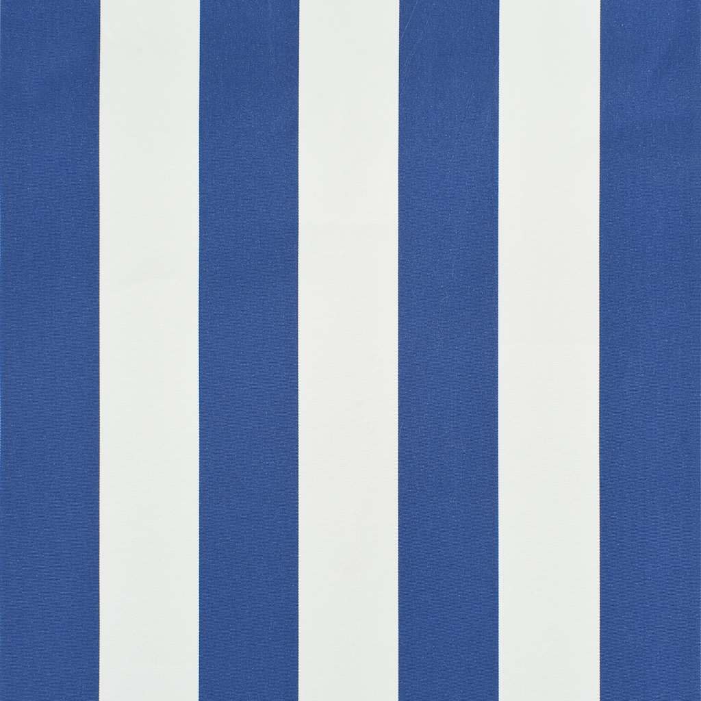 Markis 150x150 cm blå och vit