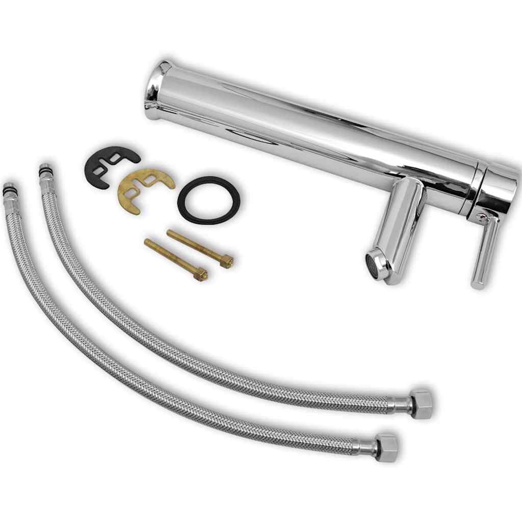 Tvättställsblandare 2 st krom