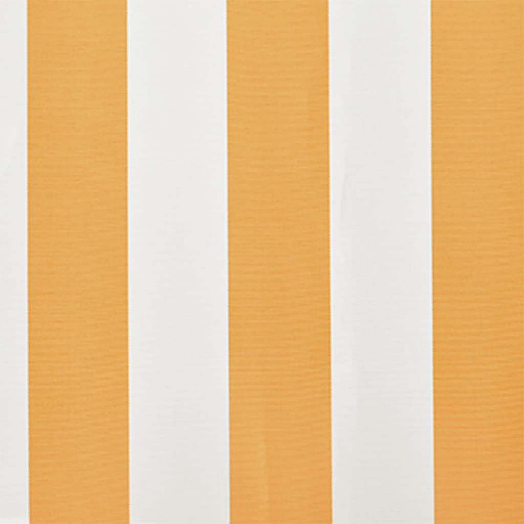 Markisduk solros 4 x 3 m gul & vit (utan ram)