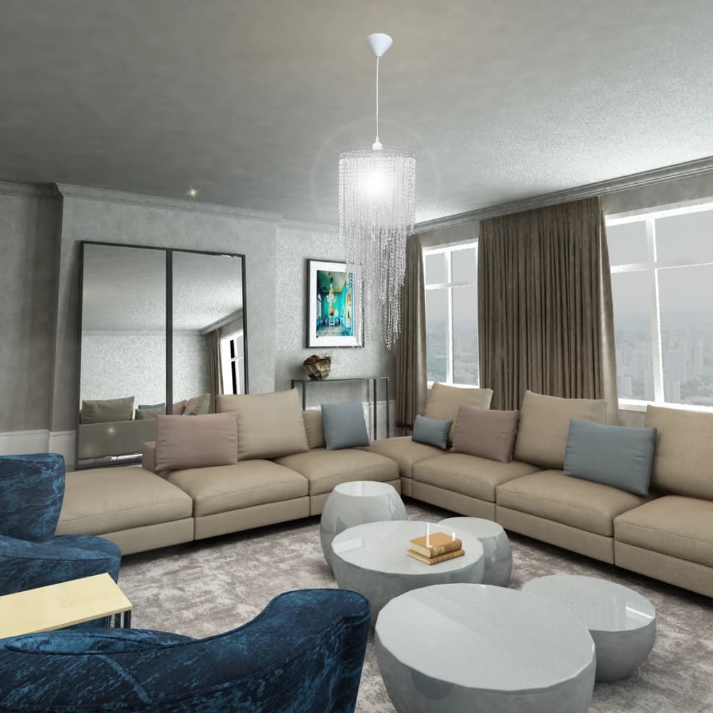 Kristallkrona 26 x 70 cm