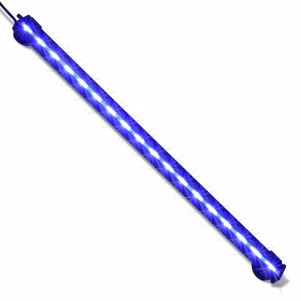 Akvarielampa med RGB LED och bubblor 48 cm