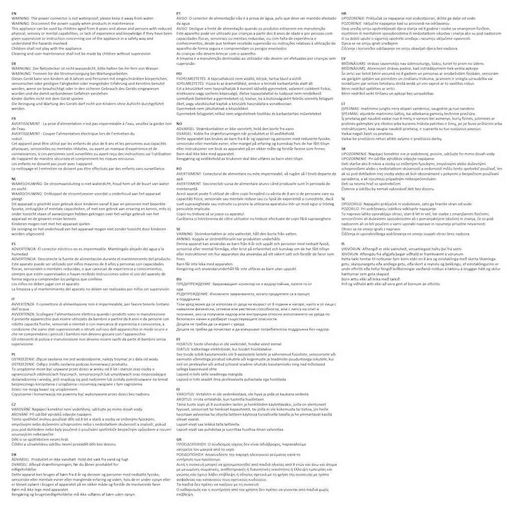 Akvarielampa med RGB LED och bubblor 107 cm