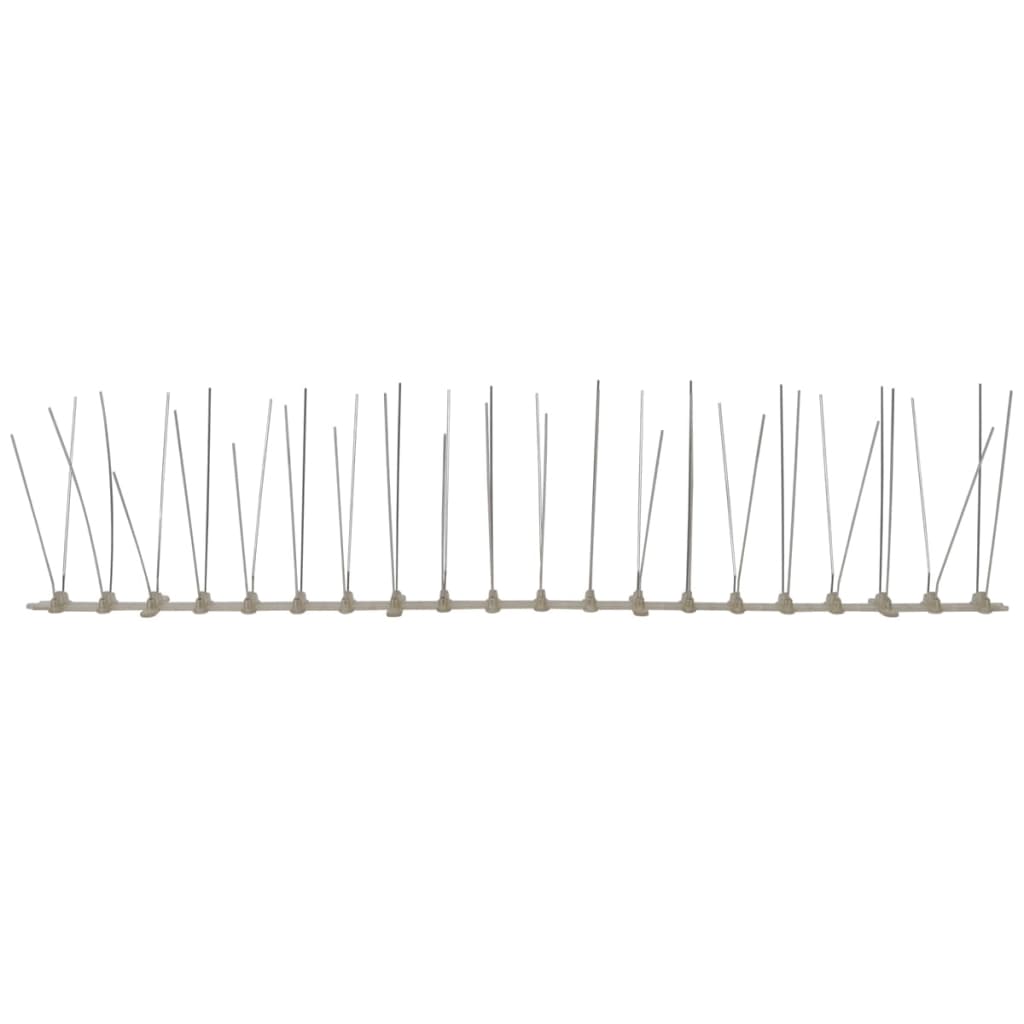 4-raders Fågelpiggar plast 6 st 3 m