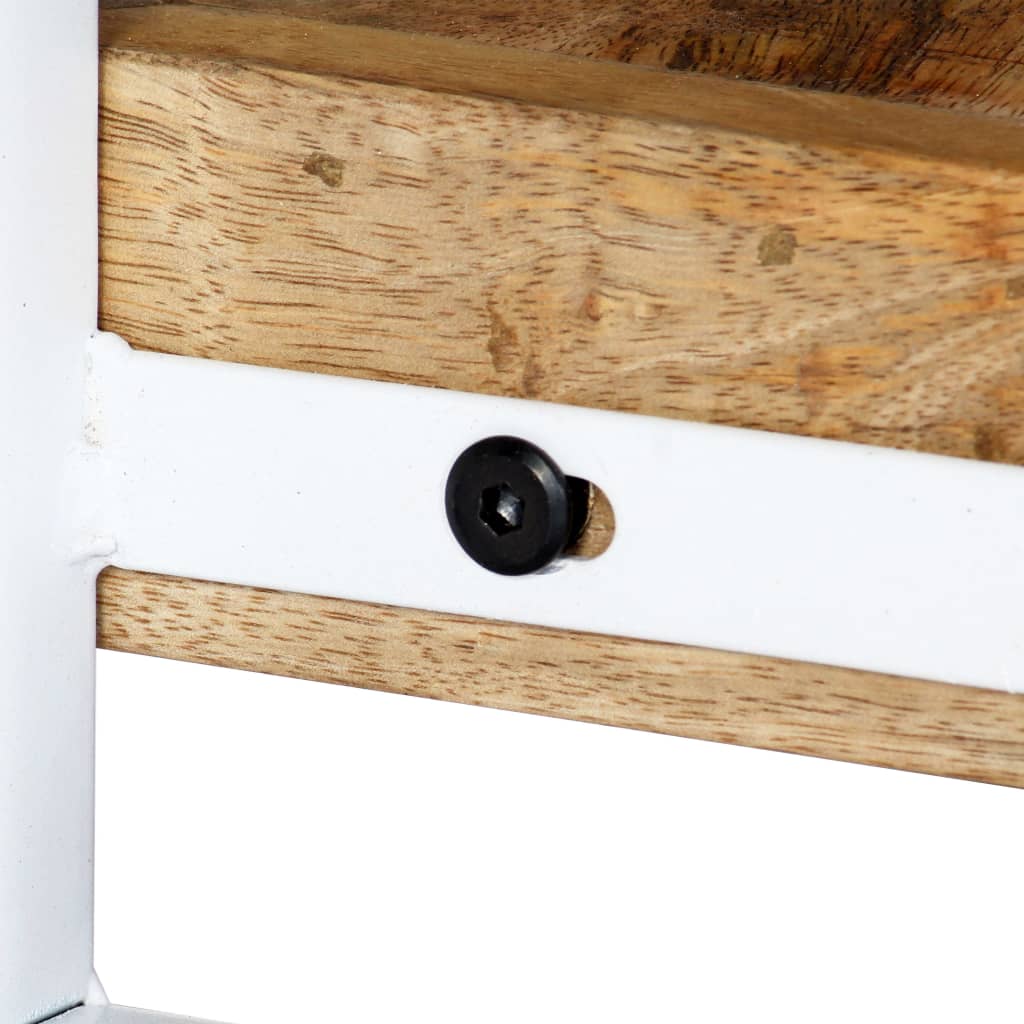 TV-bänk 90x30x40cm massivt mangoträ