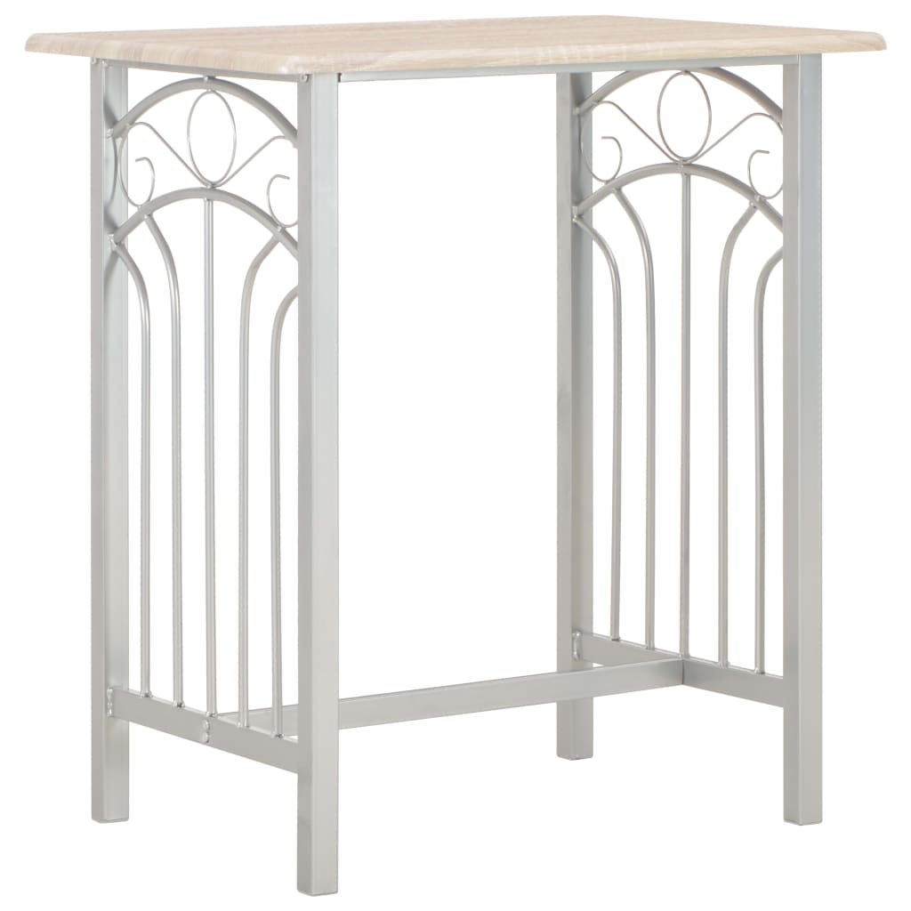 Bargrupp 3 delar trä och stål