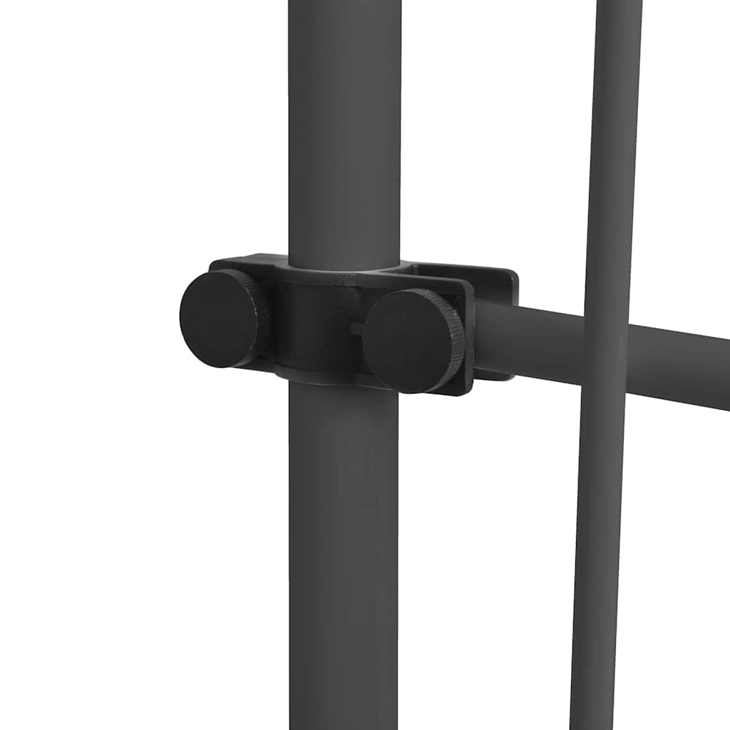 Markis manuellt infällbar med LED 300 cm gräddvit