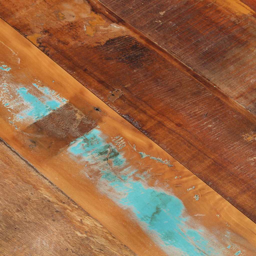 Rektangulär bordsskiva 60x120cm 15-16 mm massivt återvunnet trä