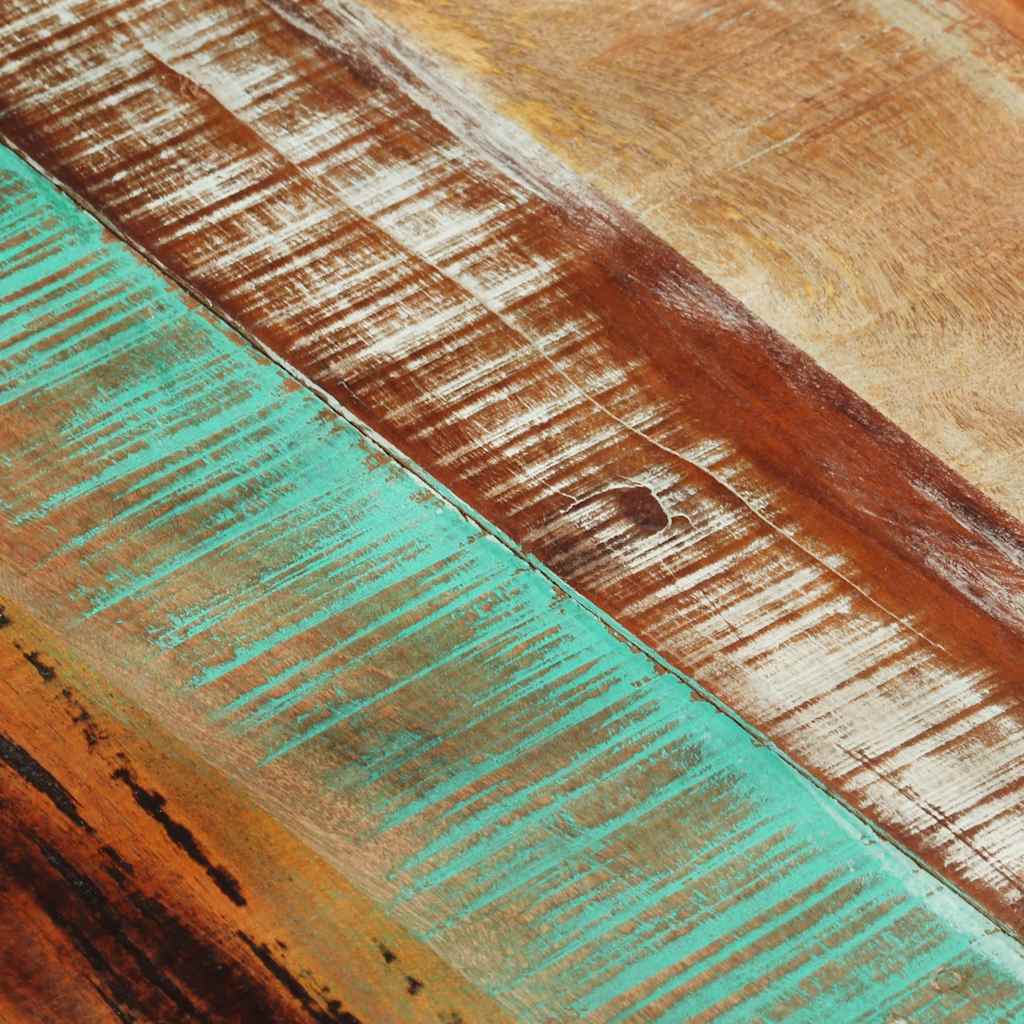 Rektangulär bordsskiva 60x140cm 15-16 mm massivt återvunnet trä