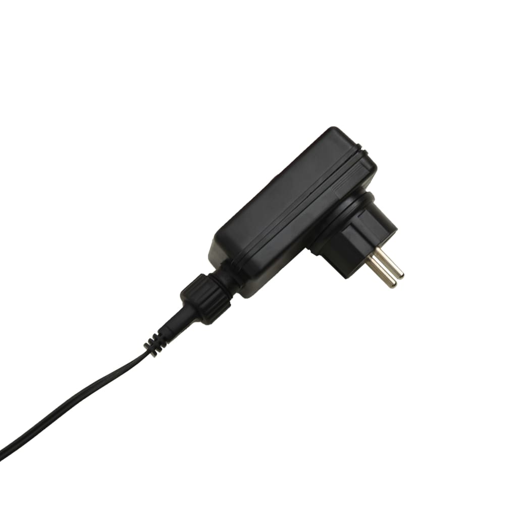 Uppblåsbar juldekoration jultomte & snögubbe LED 223 cm