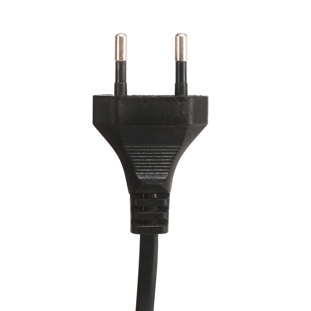 Golvlampa med 2 lampskärmar silver E27 gjutjärn