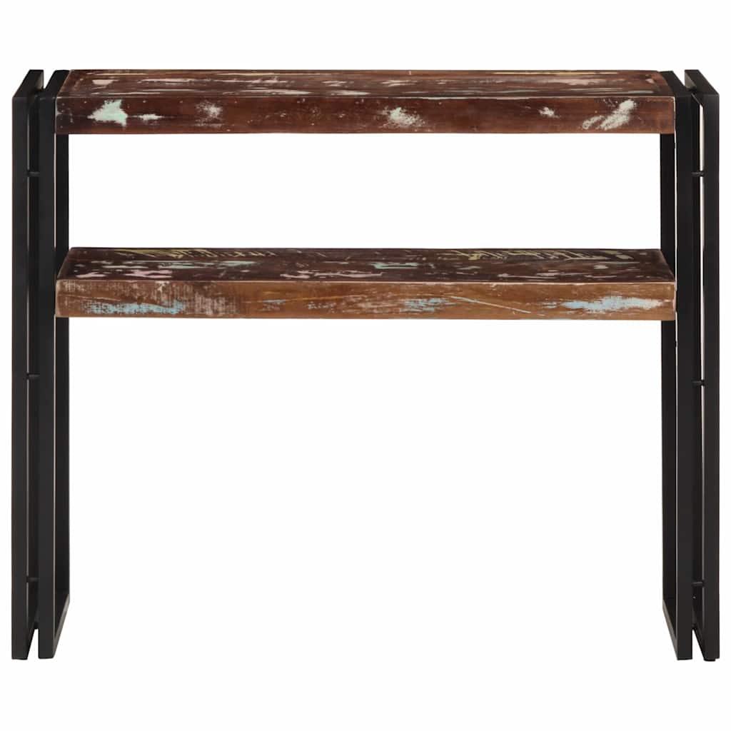 Avlastningsbord 90x30x75 cm massivt återvunnet trä