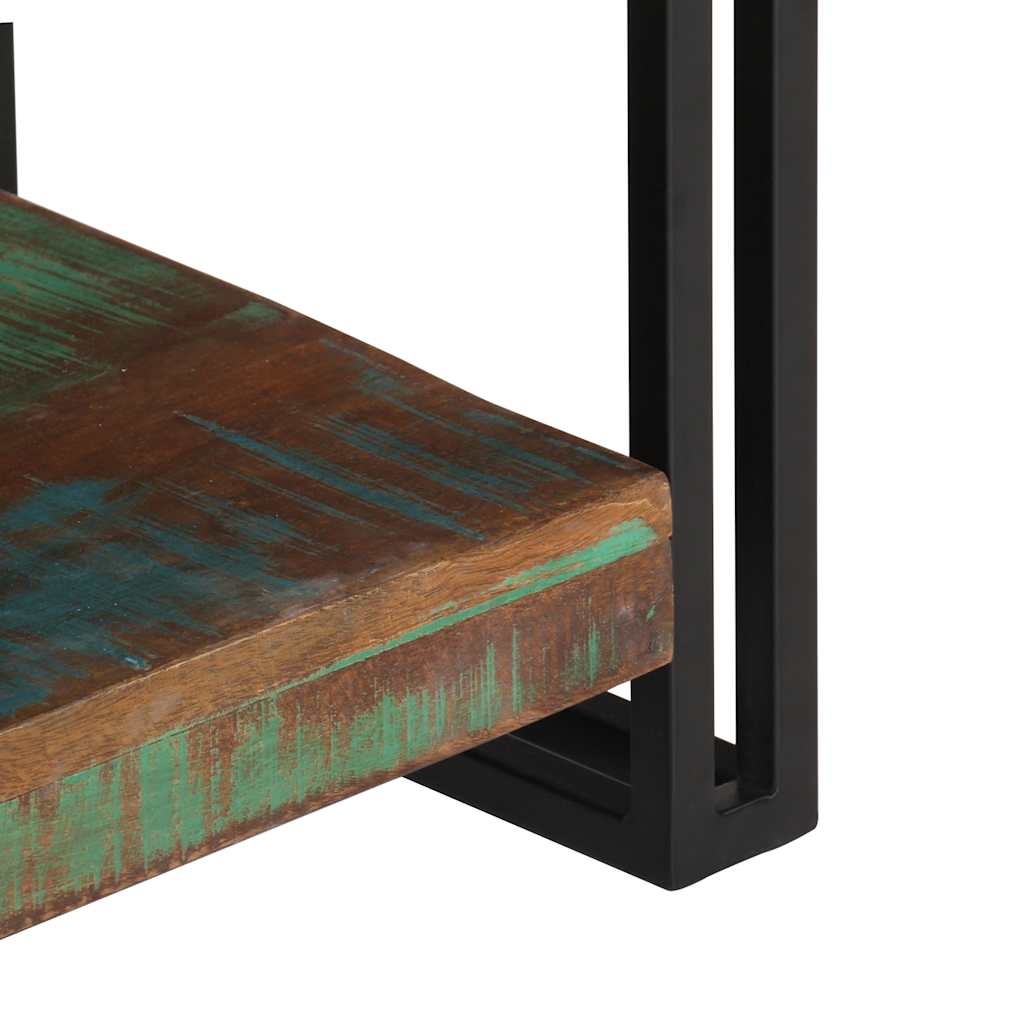 TV-bänk 120x30x40 cm massivt återvunnet trä