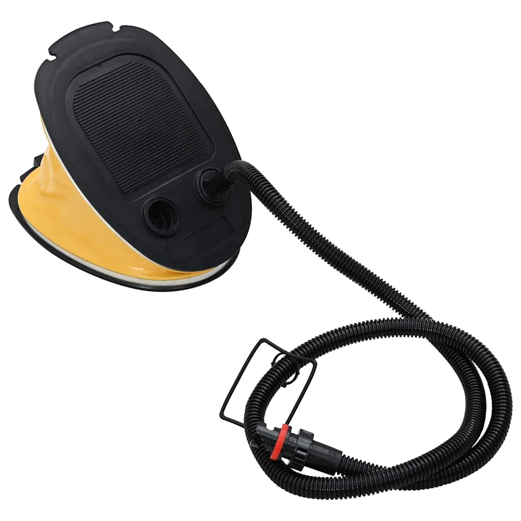 Uppblåsbar gymnastikrulle med pump 120x90 cm PVC grön