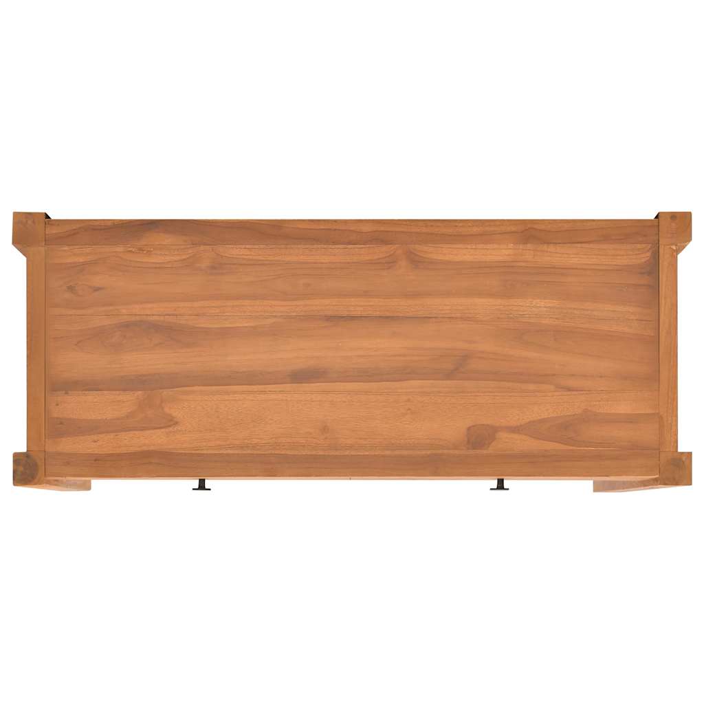 Tv-bänk 100x40x45 cm teak