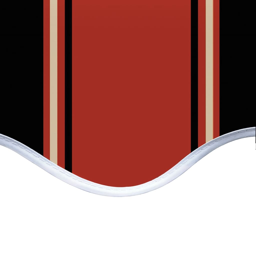 Markisväv orange och brun 4x3,5 m