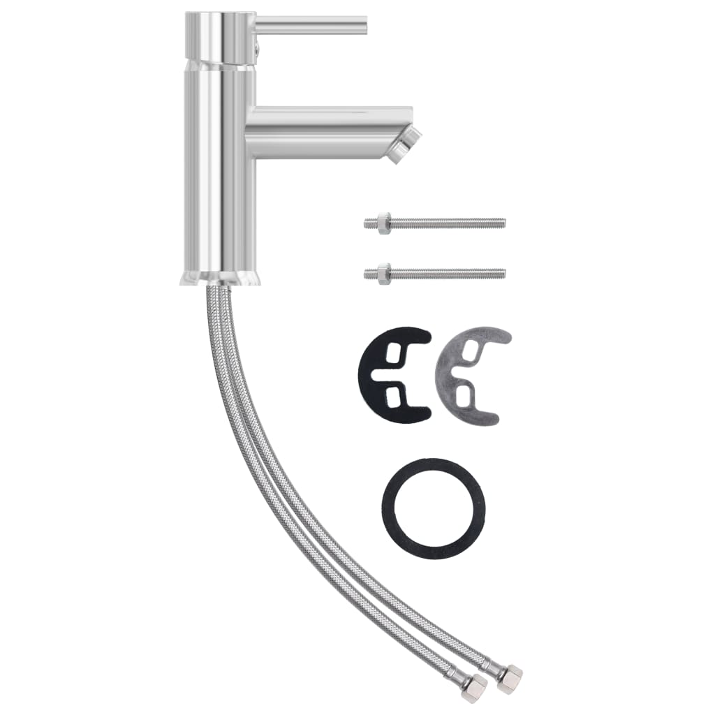 Badrumsblandare kromad finish 130x176 mm