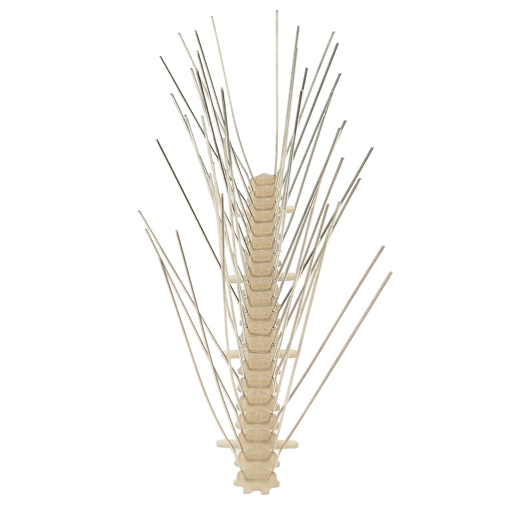 4-raders Fågelpiggar plast 20 st 10 m