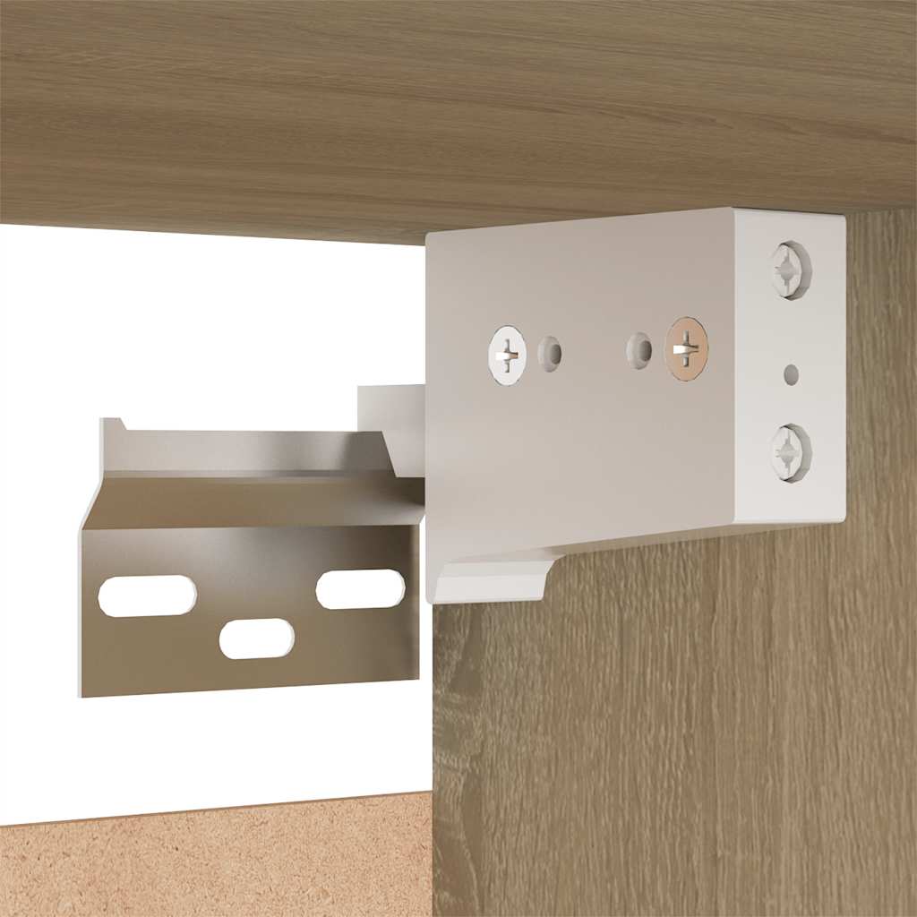 TV-skåp 2 st sonoma-ek 30,5x30x60 cm konstruerat trä