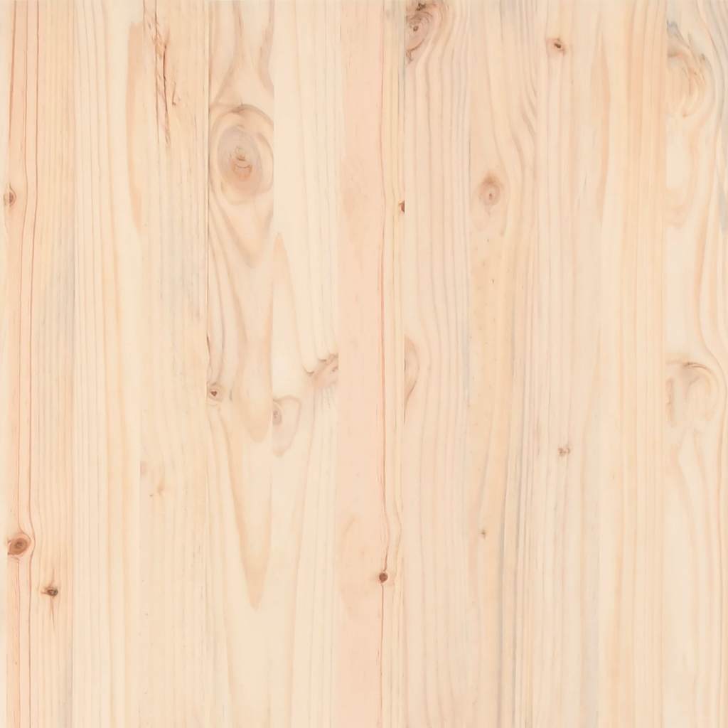 Hörnsektion till trädgårdssoffa 2 st massiv furu