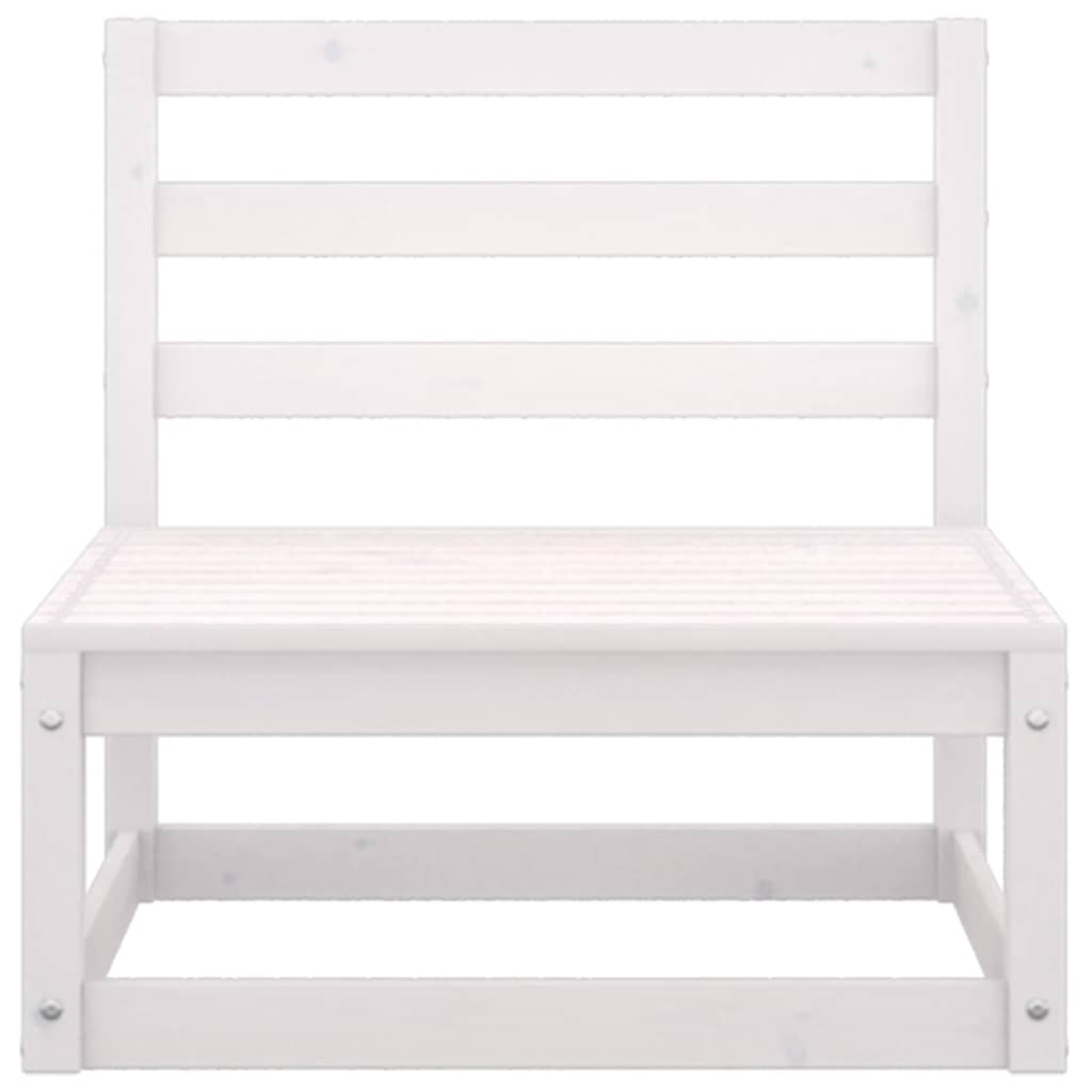 Mittensoffa med antracitgrå dynor massiv furu