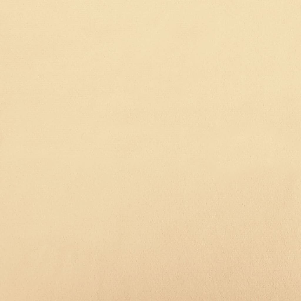 Barstolar 2 st gräddvit sammet