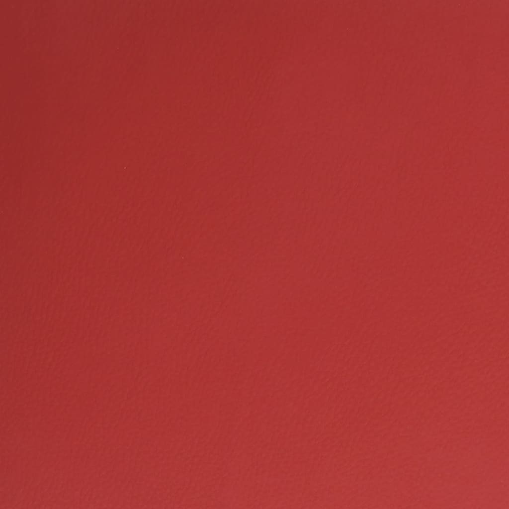 Barstol vinröd konstläder