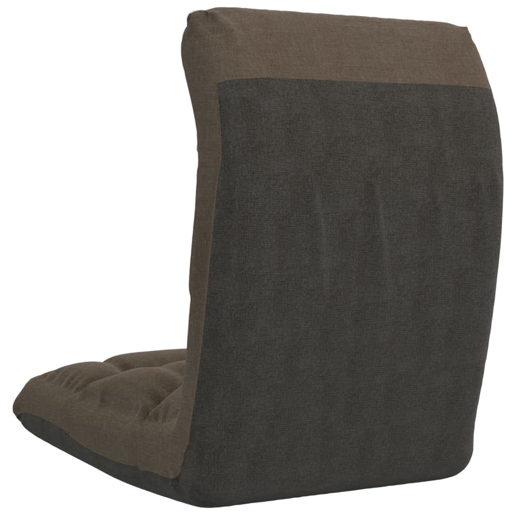 Golvstol vikbar taupe tyg