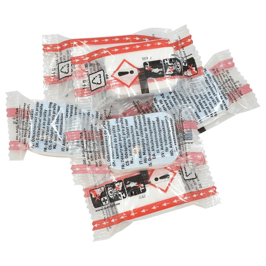 Avkalkningsmedel för tvättmaskin 100 st