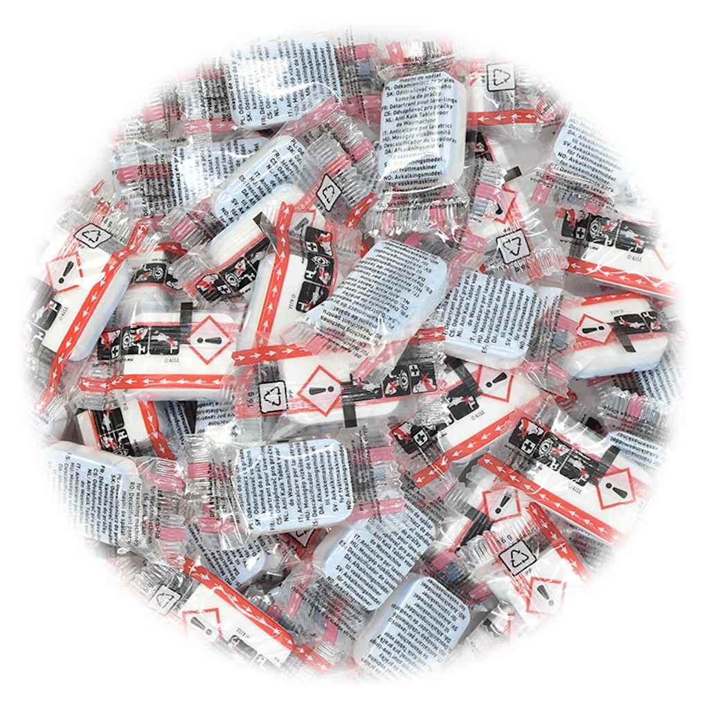 Avkalkningsmedel för tvättmaskin 100 st