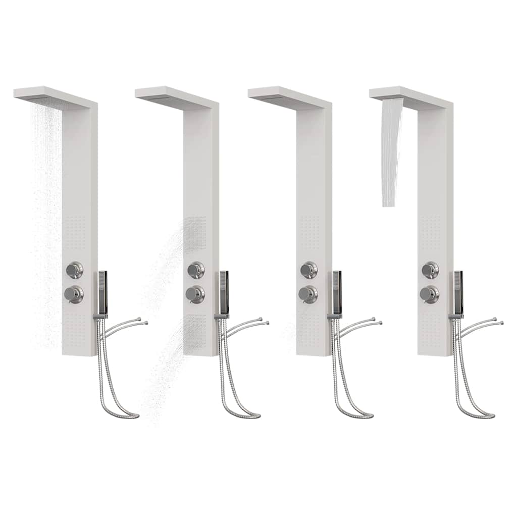 Duschpanelsystem aluminium vit