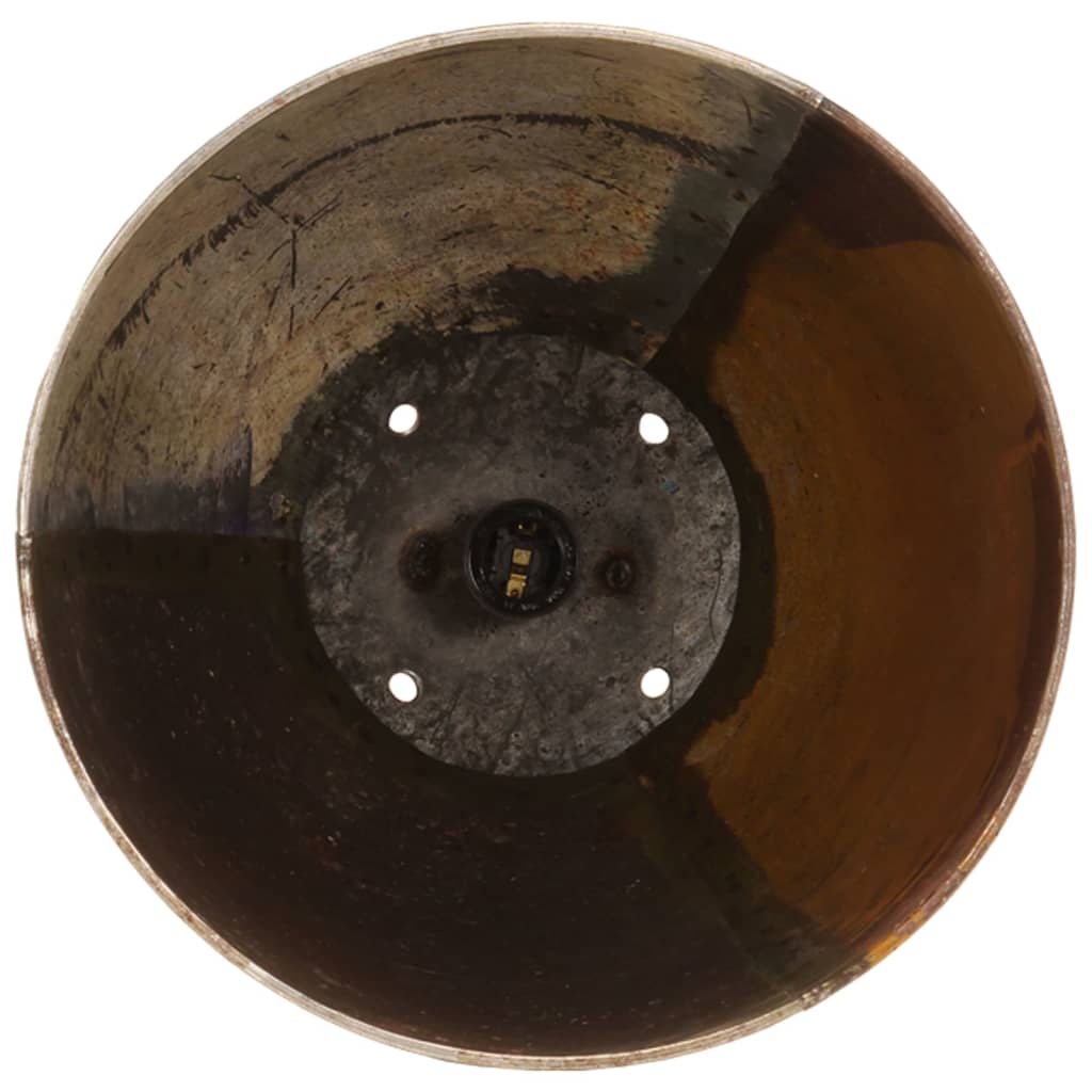 Hänglampa industriell 25 W flerfärgad rund 32 cm E27