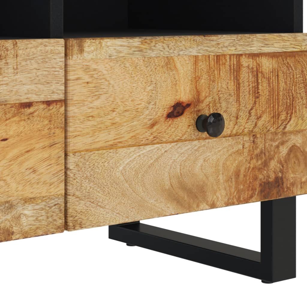 Tv-bänk 70x33x46 cm massivt mangoträ