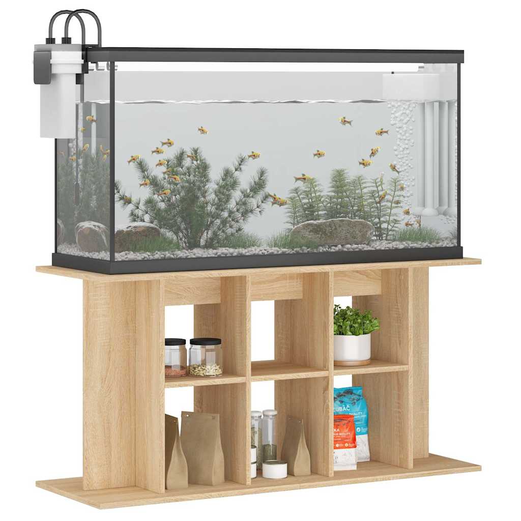 Akvariestativ Sonoma Ek 120x40x60 cm Konstruerat trä