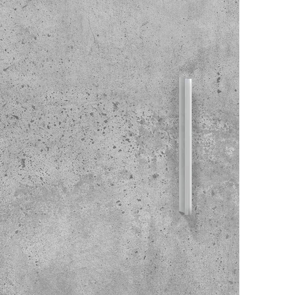 Akvariestativ betong grå 101x41x58 cm konstruerat trä