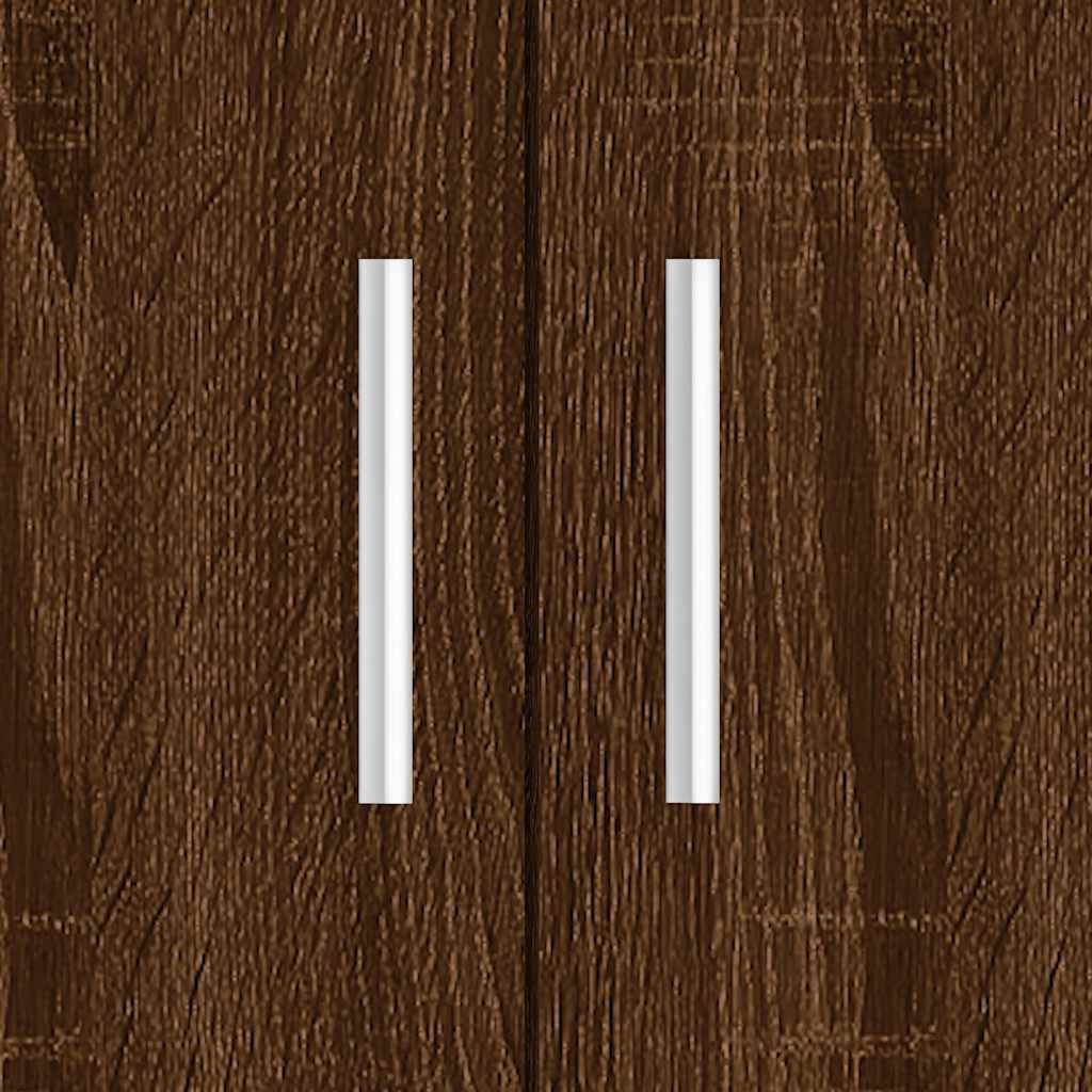 Akvariebänk brun ek 81x36x73 cm konstruerat trä