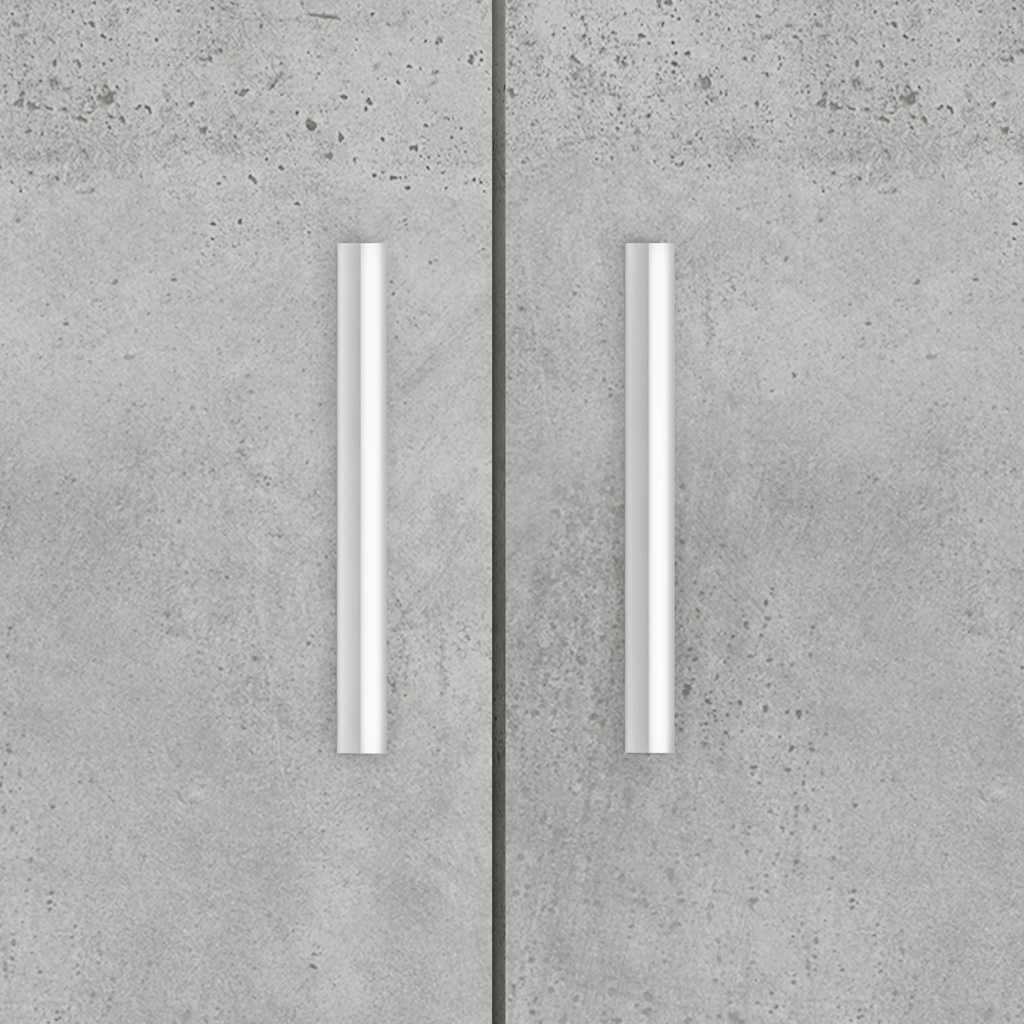 Akvariestativ betong grå 101x41x58 cm konstruerat trä