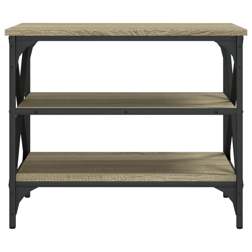 Tv-bänk sonoma-ek 60x40x50 cm konstruerat trä