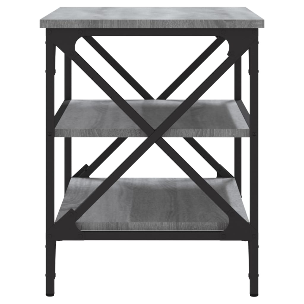 Tv-bänk grå sonoma 60x40x50 cm konstruerat trä