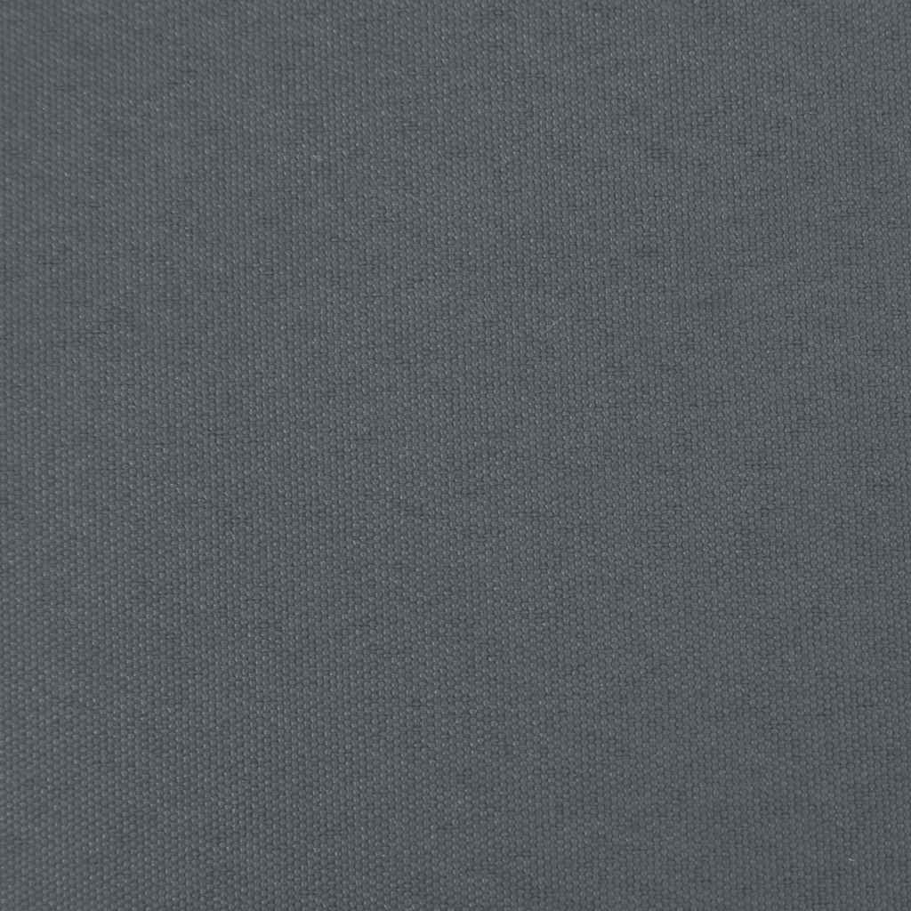 Fotpall med dyna för trädgården svart massiv furu