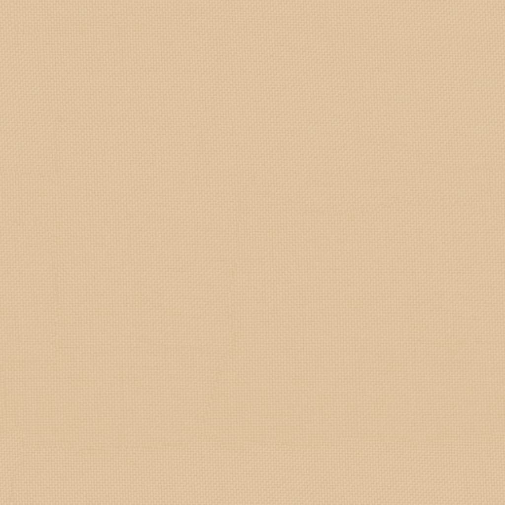 Fotpall med dyna för trädgården massiv furu