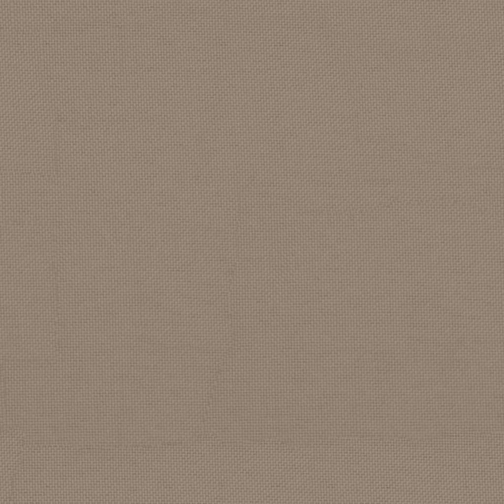 Fotpall med dyna för trädgården honungsbrun massiv furu