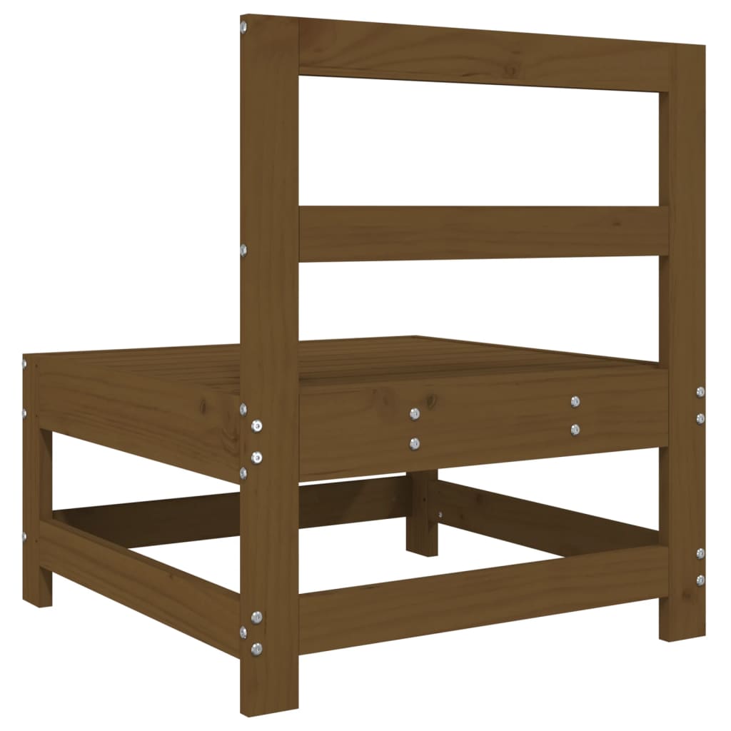 Mittensoffor 2 st honungsbrun massiv furu