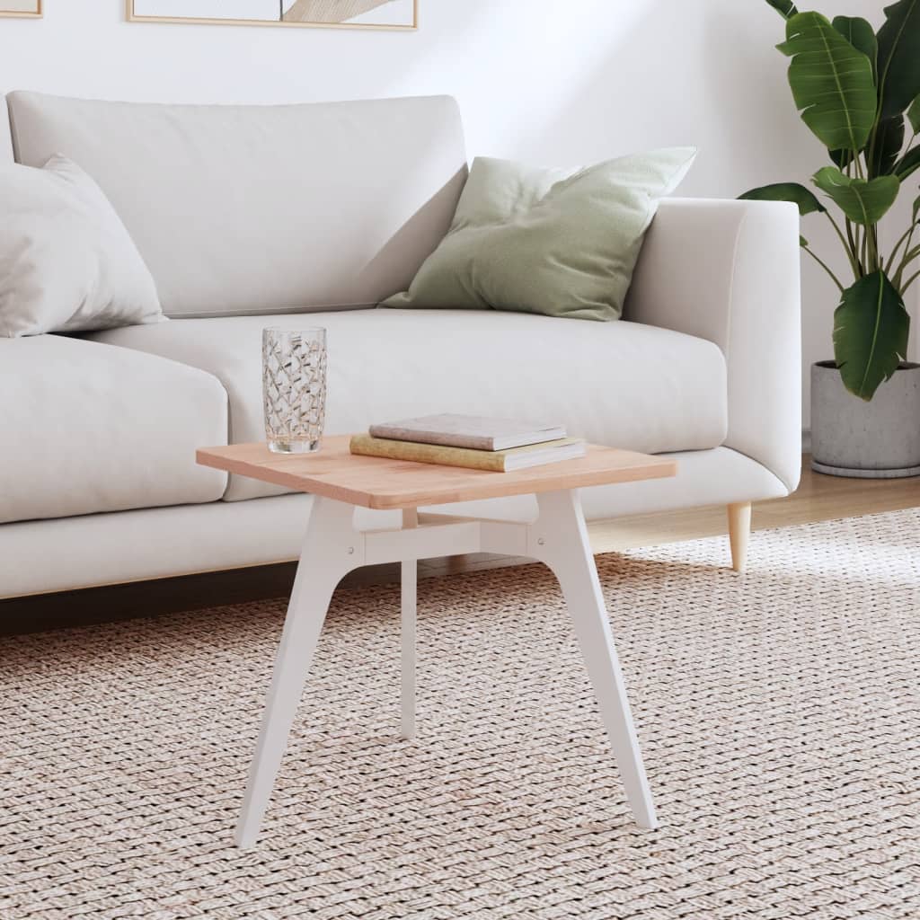 Bordsskiva 40x40x1,5 cm fyrkantig massivt bokträ