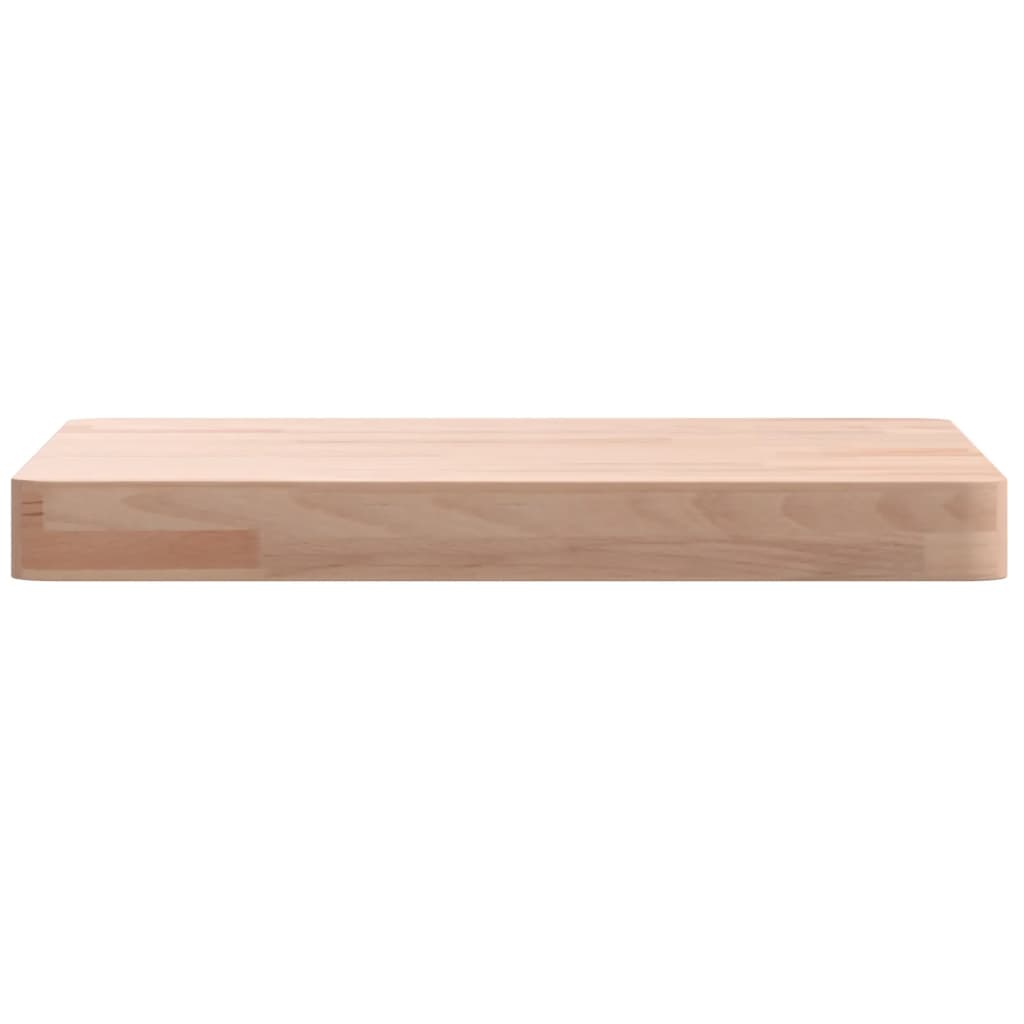 Bordsskiva 40x40x4 cm fyrkantig massivt bokträ