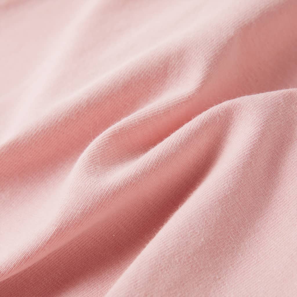 Ärmlös barnlinne ljusrosa 140