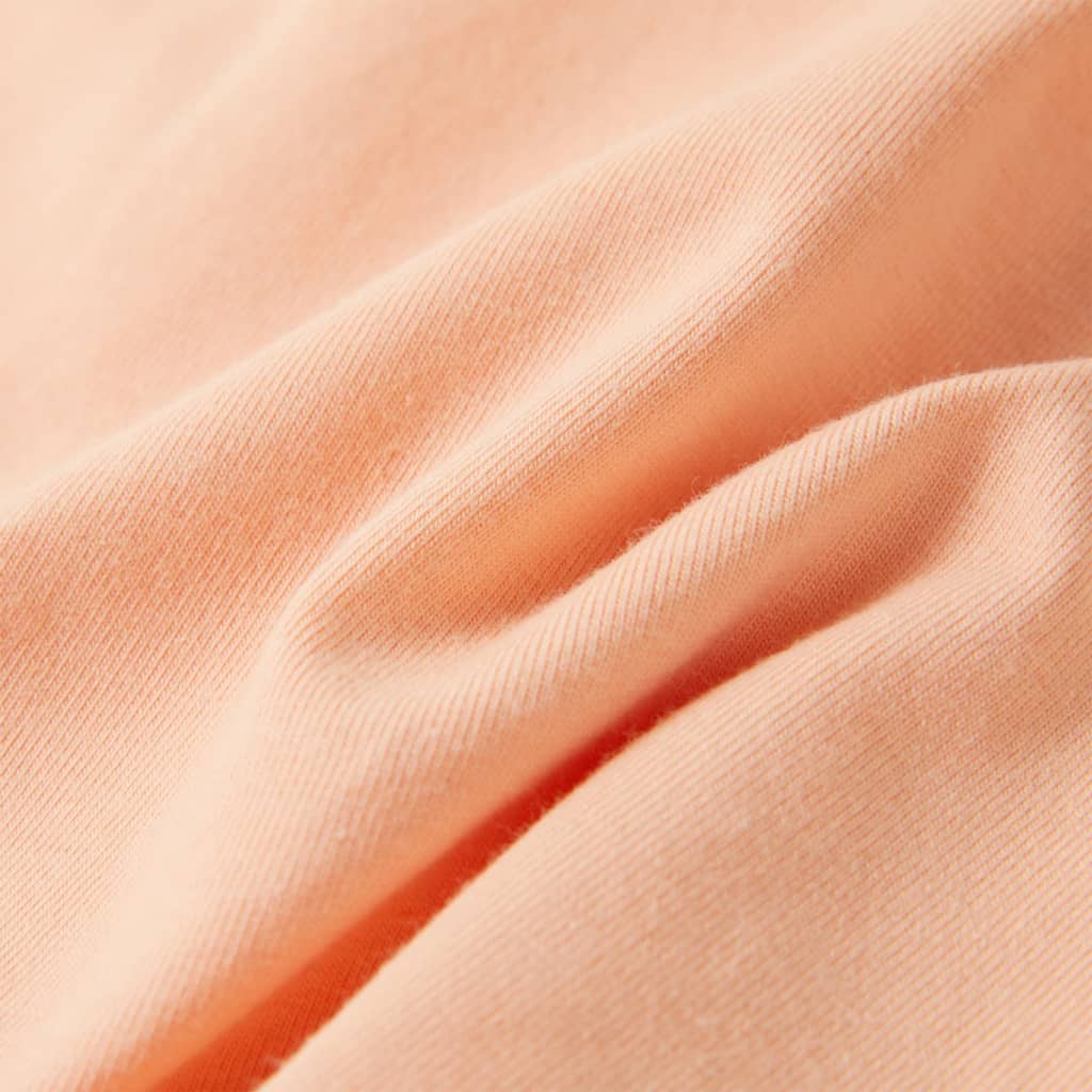 Ärmlös barnlinne orange 116