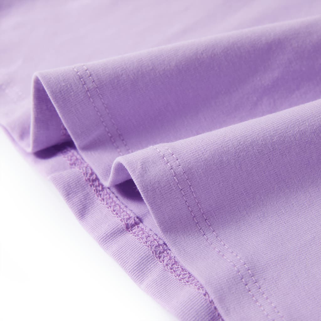 Ärmlös barnlinne lila 104