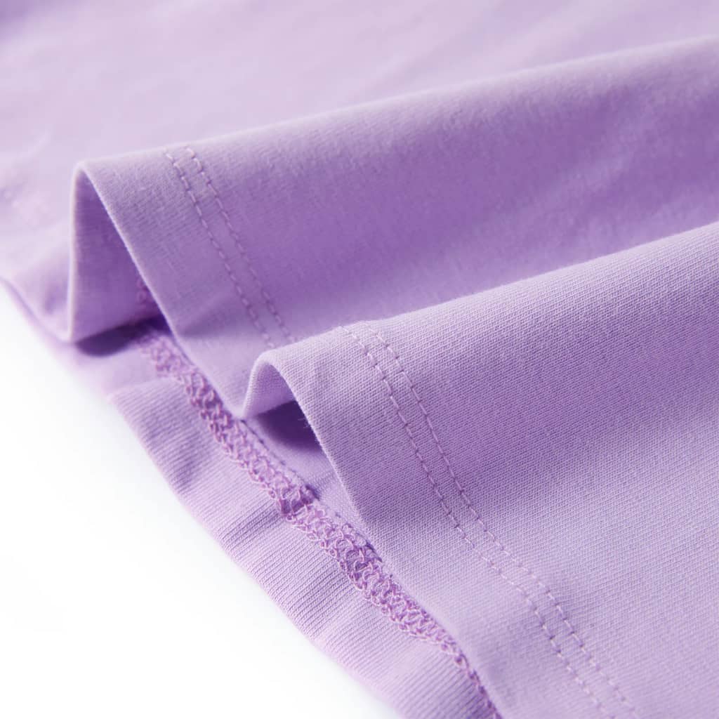 Ärmlös barnlinne lila 116